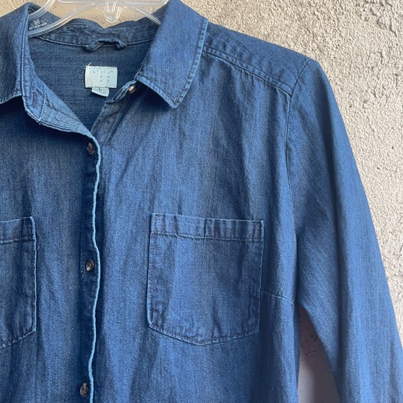 A new day denim dress large - Picture 3 of 10